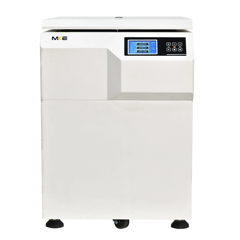 Refrigerated Large Capacity Centrifuge Floor Standing 8000rpm Swing Rotor 4*1200ml